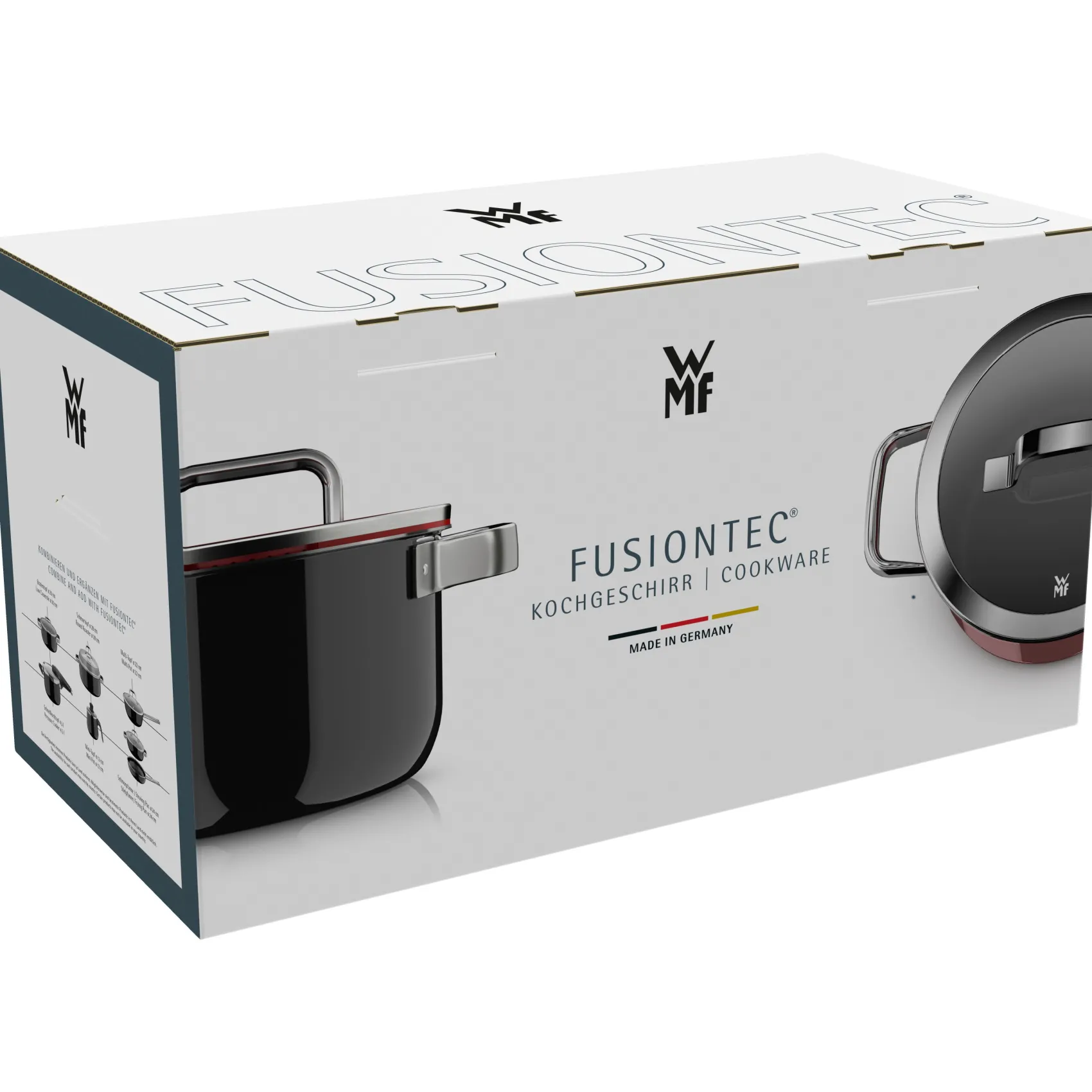 WMF Topfsets|Fusiontec Mineral Pro, Topf-Set, 4-teilig, Black