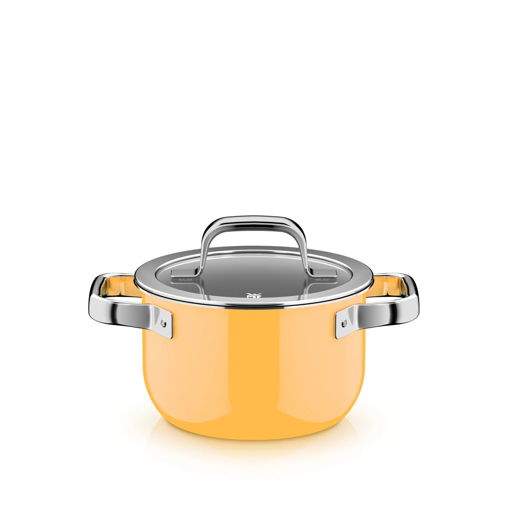 WMF Topfsets|Fusiontec Mineral Pro, Topf-Set, 4-teilig, Mango Yellow