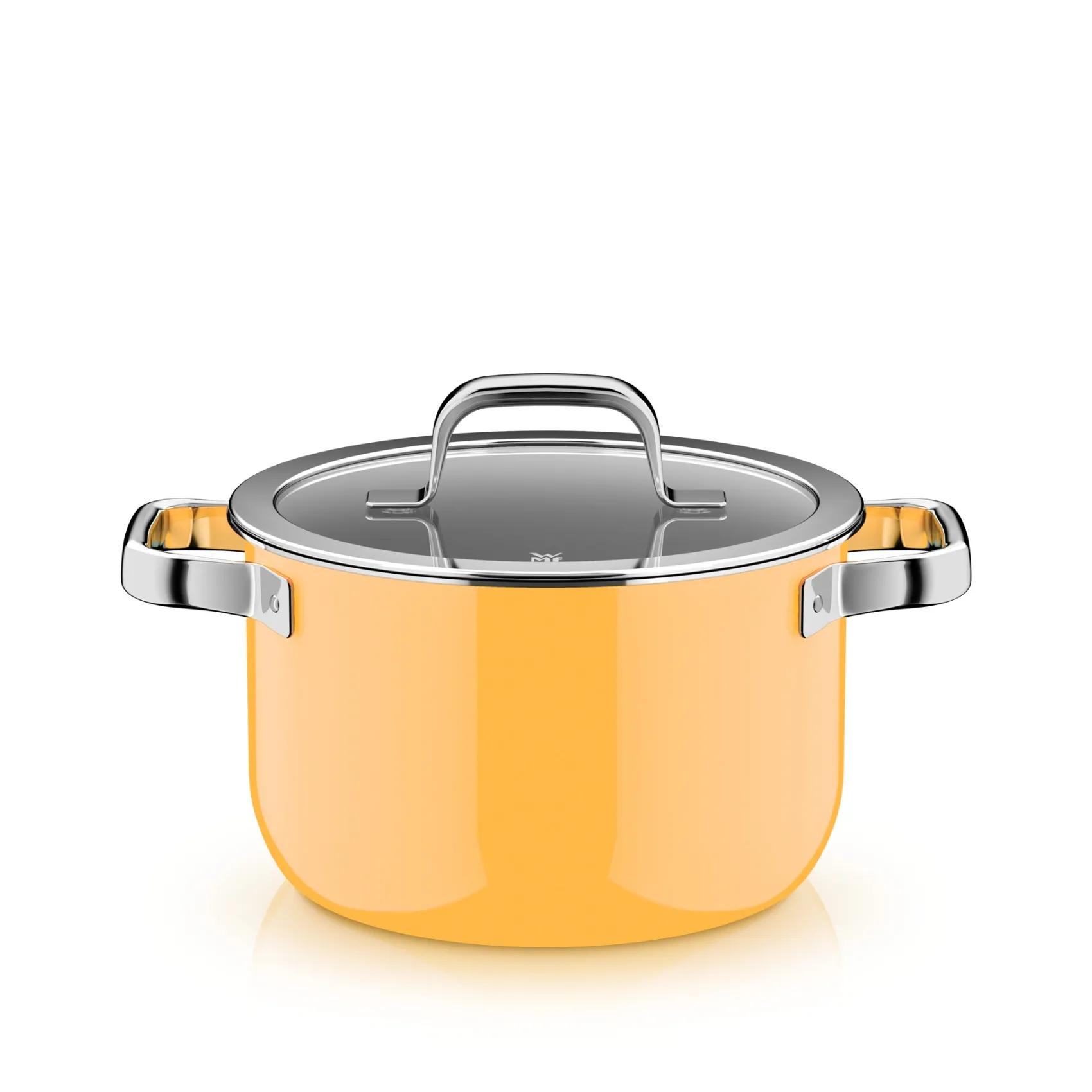 WMF Topfsets|Fusiontec Mineral Pro, Topf-Set, 4-teilig, Mango Yellow