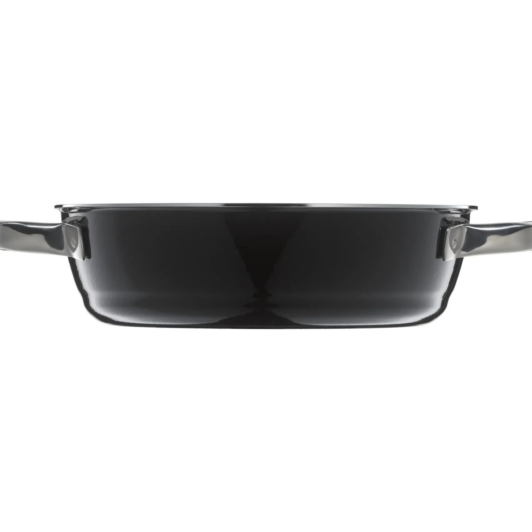 WMF Schmorpfannen|Pfannen Mit Deckel|Fusiontec Mineral Schmorpfanne mit Glasdeckel, 24 cm, Black