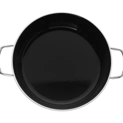 WMF Schmorpfannen|Pfannen Mit Deckel|Fusiontec Mineral Schmorpfanne mit Glasdeckel, 24 cm, Black