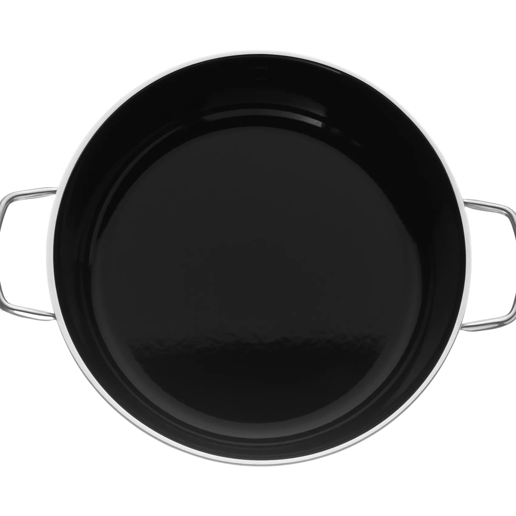 WMF Schmorpfannen|Pfannen Mit Deckel|Fusiontec Mineral Schmorpfanne mit Glasdeckel, 24 cm, Black