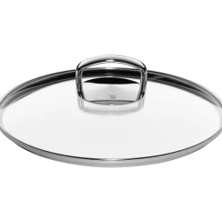 WMF Schmorpfannen|Pfannen Mit Deckel|Fusiontec Mineral Schmorpfanne mit Glasdeckel, 24 cm, Black