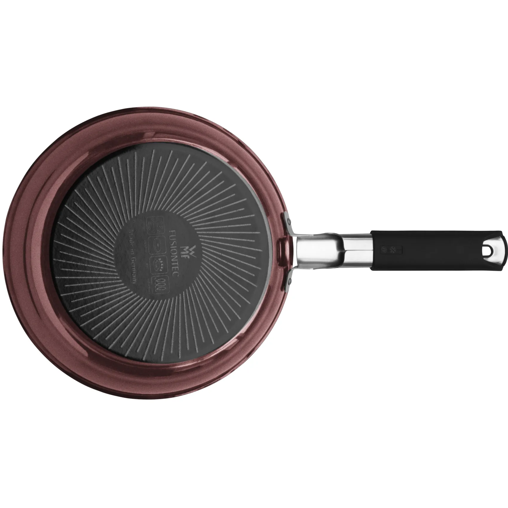 WMF Bratpfannen|Fusiontec Mineral Stielpfanne, 24 cm, Rose Quartz