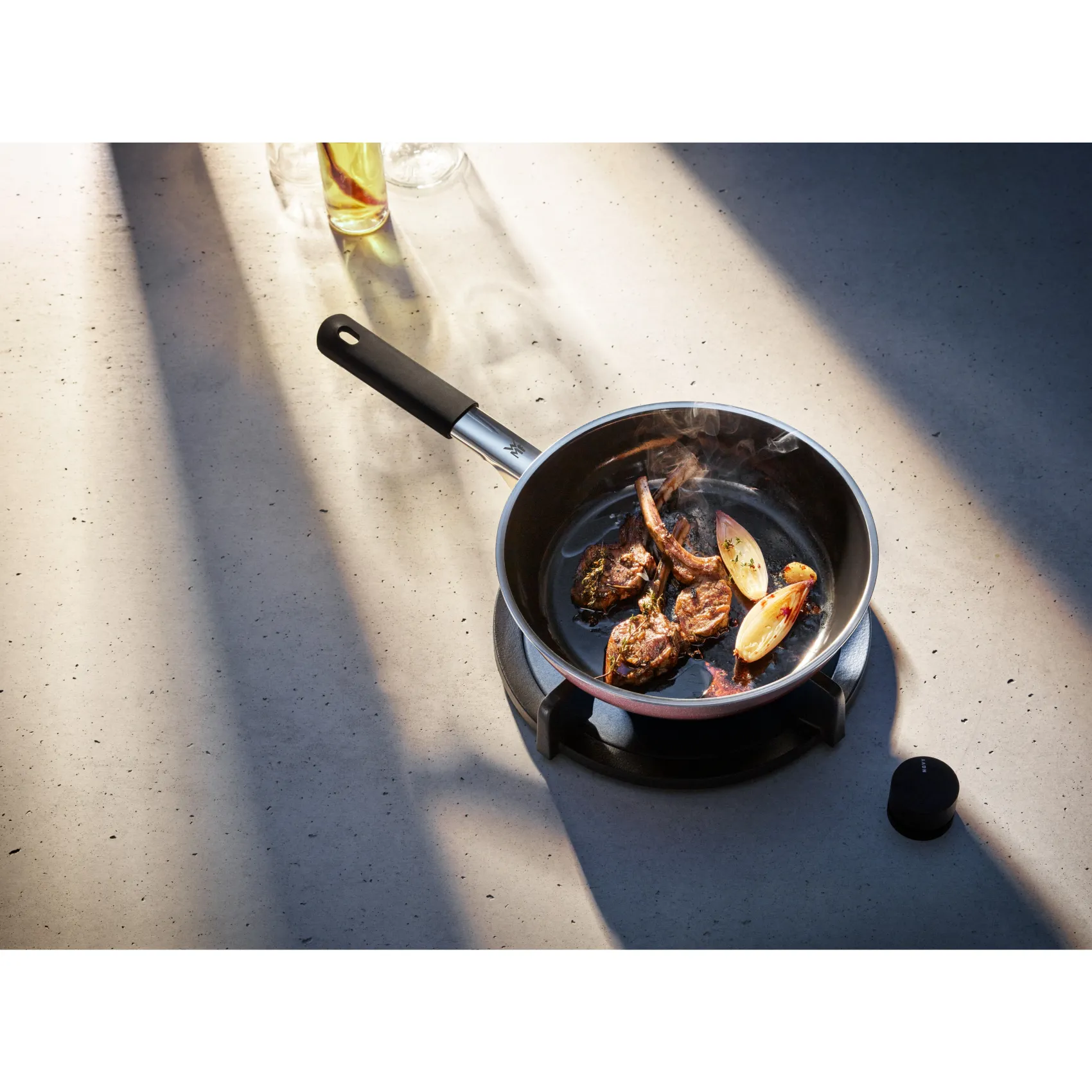 WMF Bratpfannen|Fusiontec Mineral Stielpfanne, 24 cm, Rose Quartz