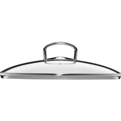 WMF Woks|Pfannen Mit Deckel|Fusiontec Mineral Wok mit Glasdeckel, 32 cm, Platinum