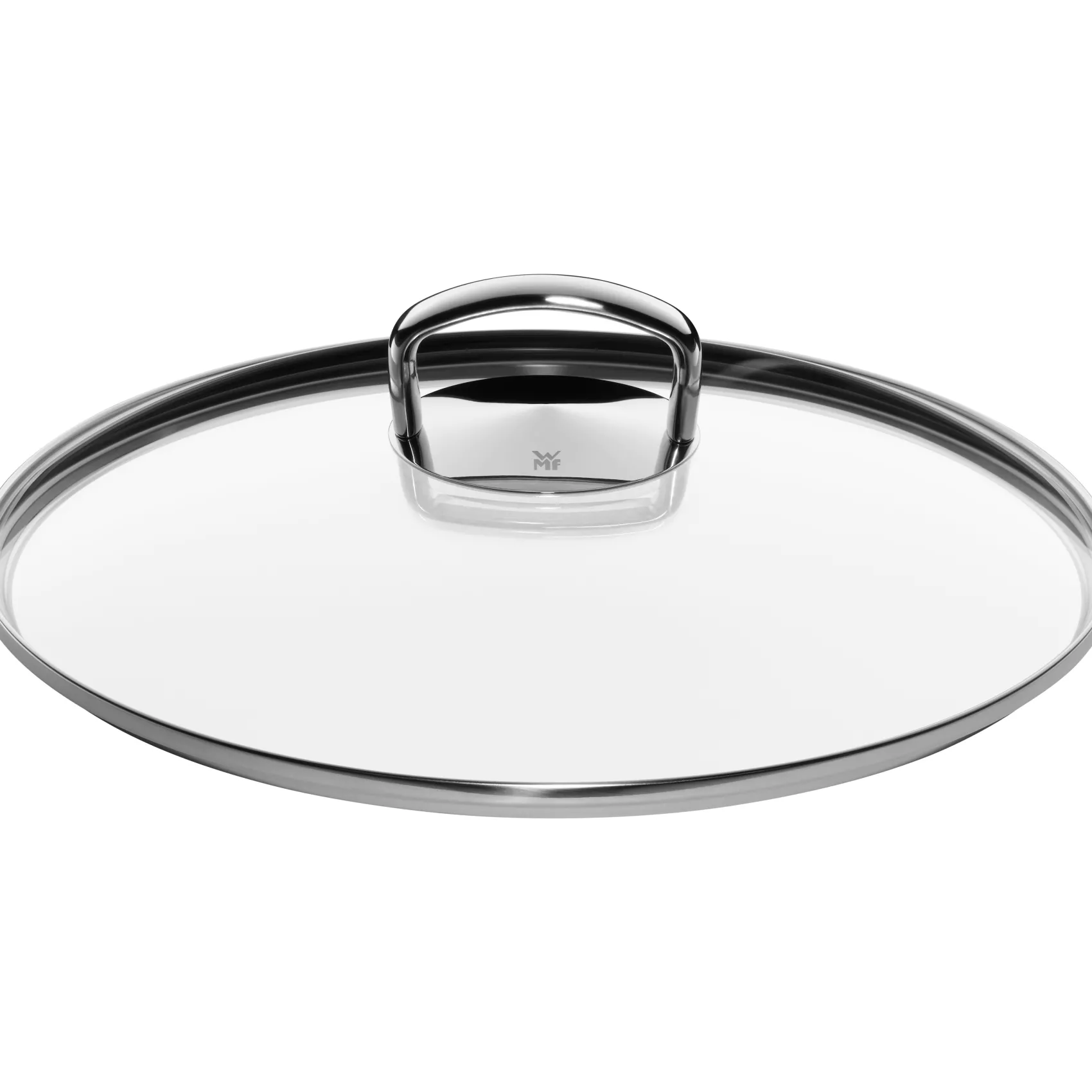 WMF Woks|Pfannen Mit Deckel|Fusiontec Mineral Wok mit Glasdeckel, 32 cm, Platinum