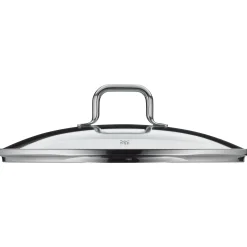 WMF Woks|Fusiontec Mineral Wok mit Glasdeckel, 28 cm, Rose Quartz