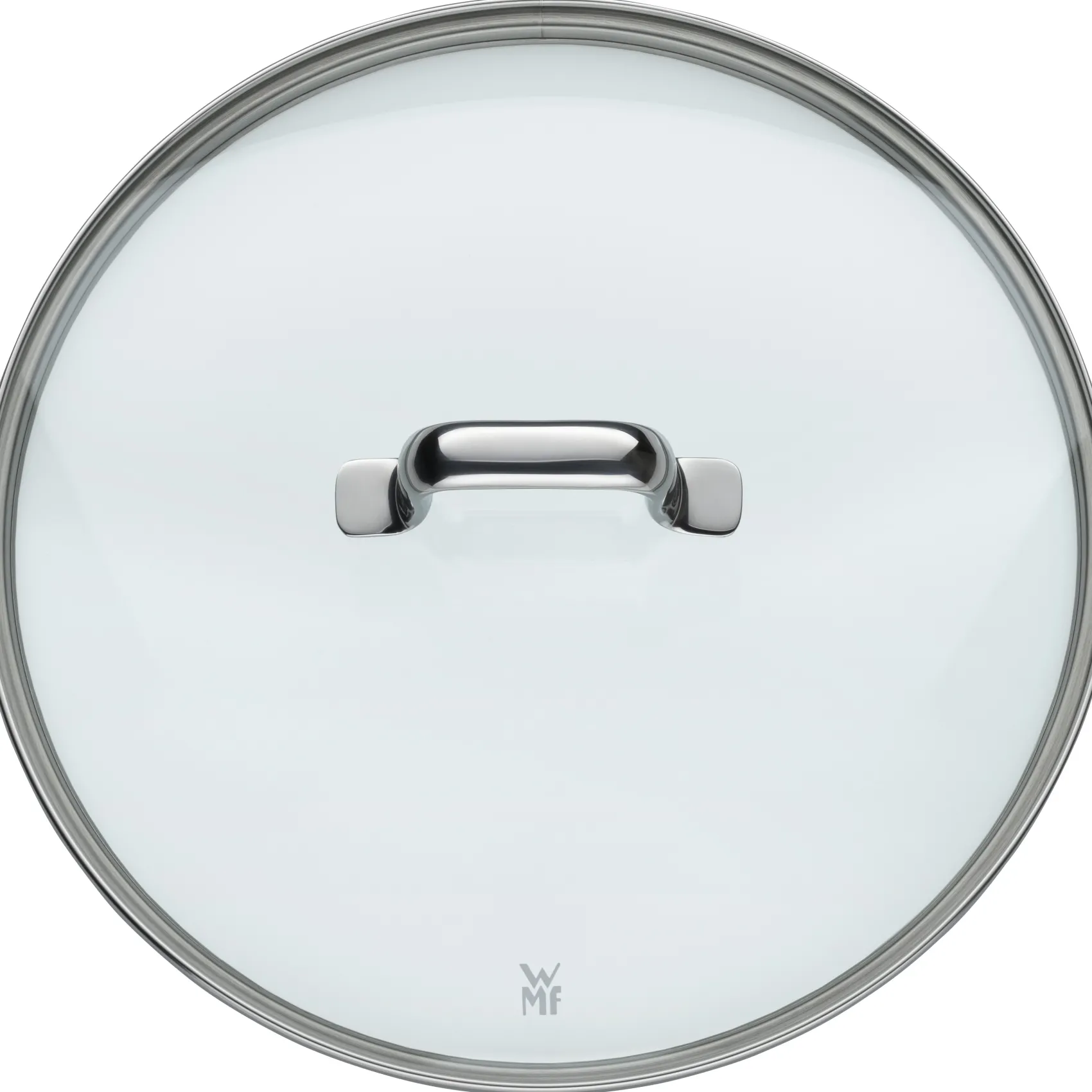 WMF Woks|Fusiontec Mineral Wok mit Glasdeckel, 28 cm, Platinum