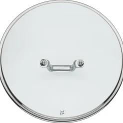 WMF Woks|Fusiontec Mineral Wok mit Glasdeckel, 28 cm, Platinum