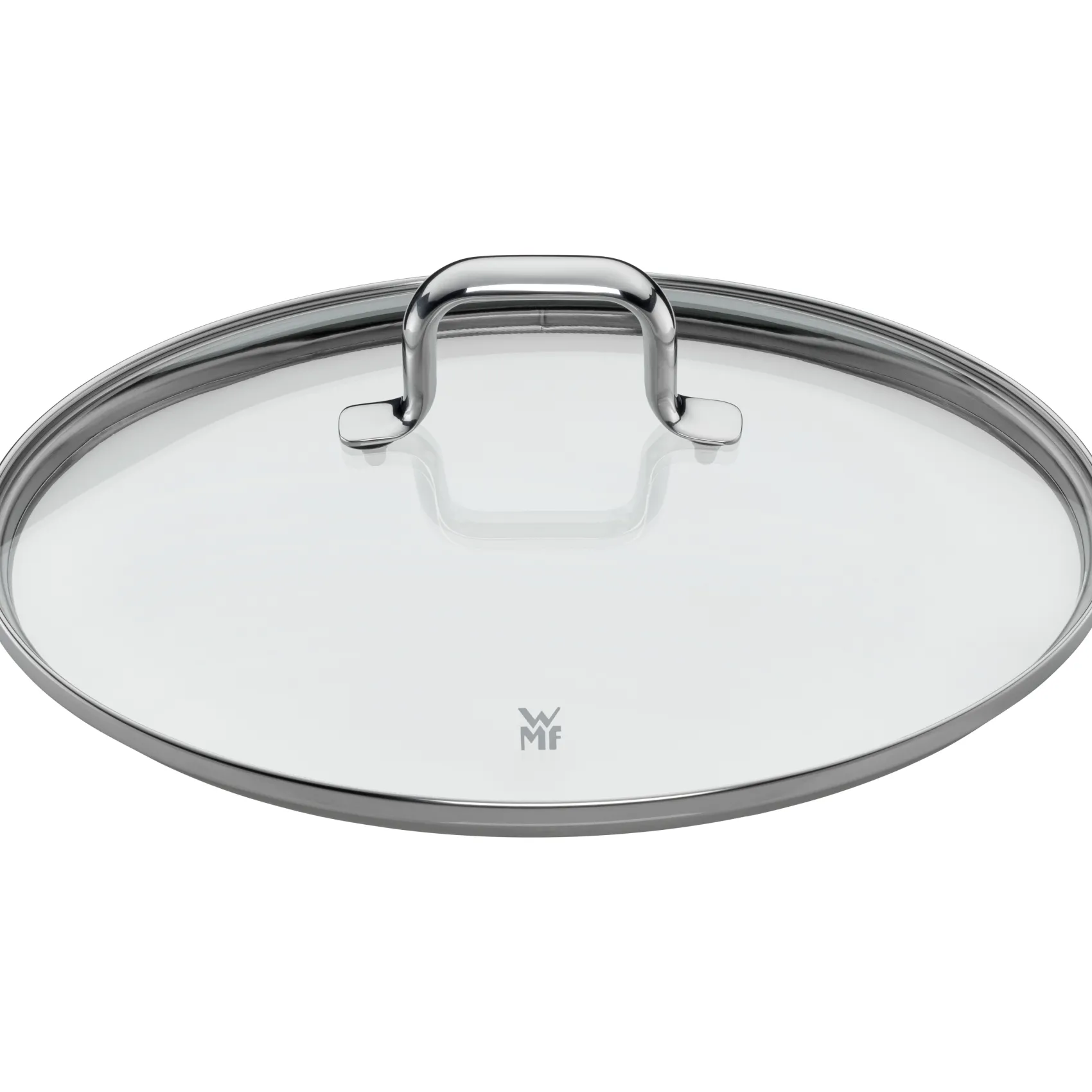 WMF Woks|Fusiontec Mineral Wok mit Glasdeckel, 28 cm, Platinum