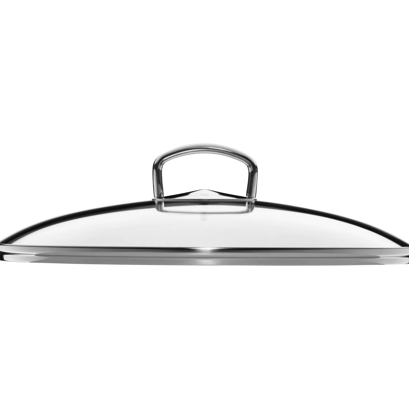WMF Woks|Pfannen Mit Deckel|Fusiontec Mineral Wok mit Glasdeckel, 36 cm, Platinum
