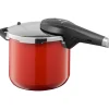 WMF Schnellkochtöpfe|Induktionstöpfe|Fusiontec Perfect Premium Schnellkochtopf, 22 cm, 6,5 l Red