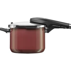 WMF Schnellkochtöpfe|Induktionstöpfe|Fusiontec Perfect Premium Schnellkochtopf, 22 cm, 6,5 Liter, Rose Quartz