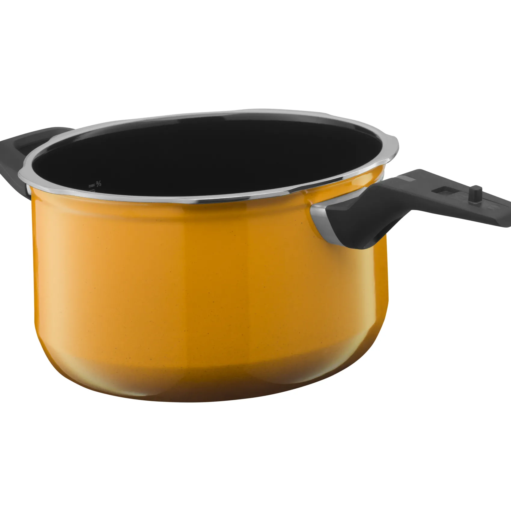 WMF Schnellkochtöpfe|Induktionstöpfe|Fusiontec Perfect Premium Schnellkochtopf, 22 cm, 4,5 l Yellow
