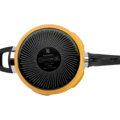 WMF Schnellkochtöpfe|Induktionstöpfe|Fusiontec Perfect Premium Schnellkochtopf, 22 cm, 4,5 l Yellow