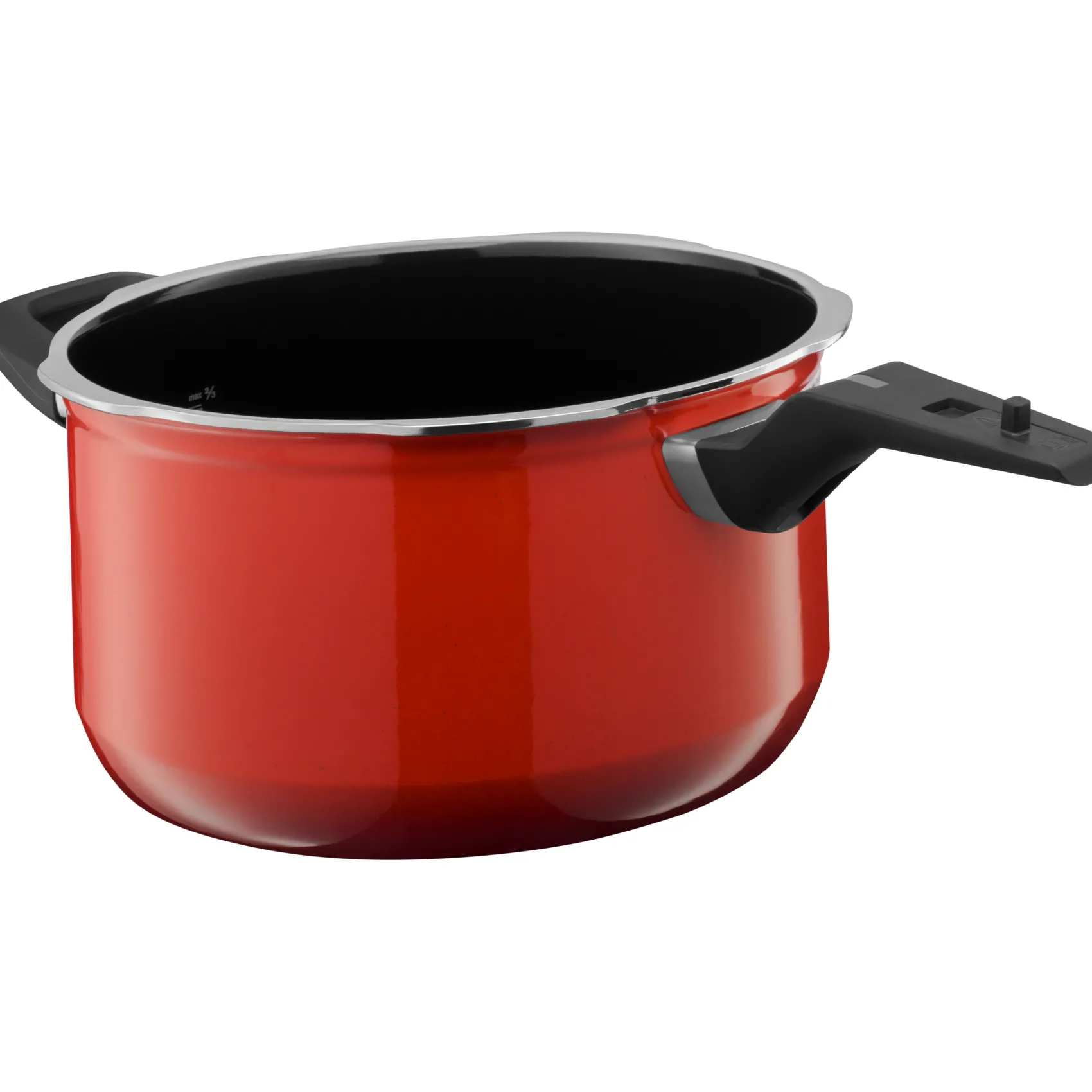 WMF Schnellkochtöpfe|Induktionstöpfe|Fusiontec Perfect Premium Schnellkochtopf, 22 cm, 4,5 l Red