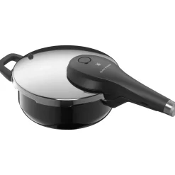 WMF Induktionstöpfe|Fusiontec Perfect Premium Schnellkochtopf, 22 cm, 3,0 Liter, Black