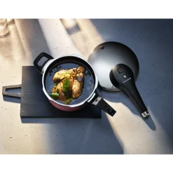 WMF Zubehör Töpfe|Fusiontec Perfect Premium Deckel mit Griff, 22 cm