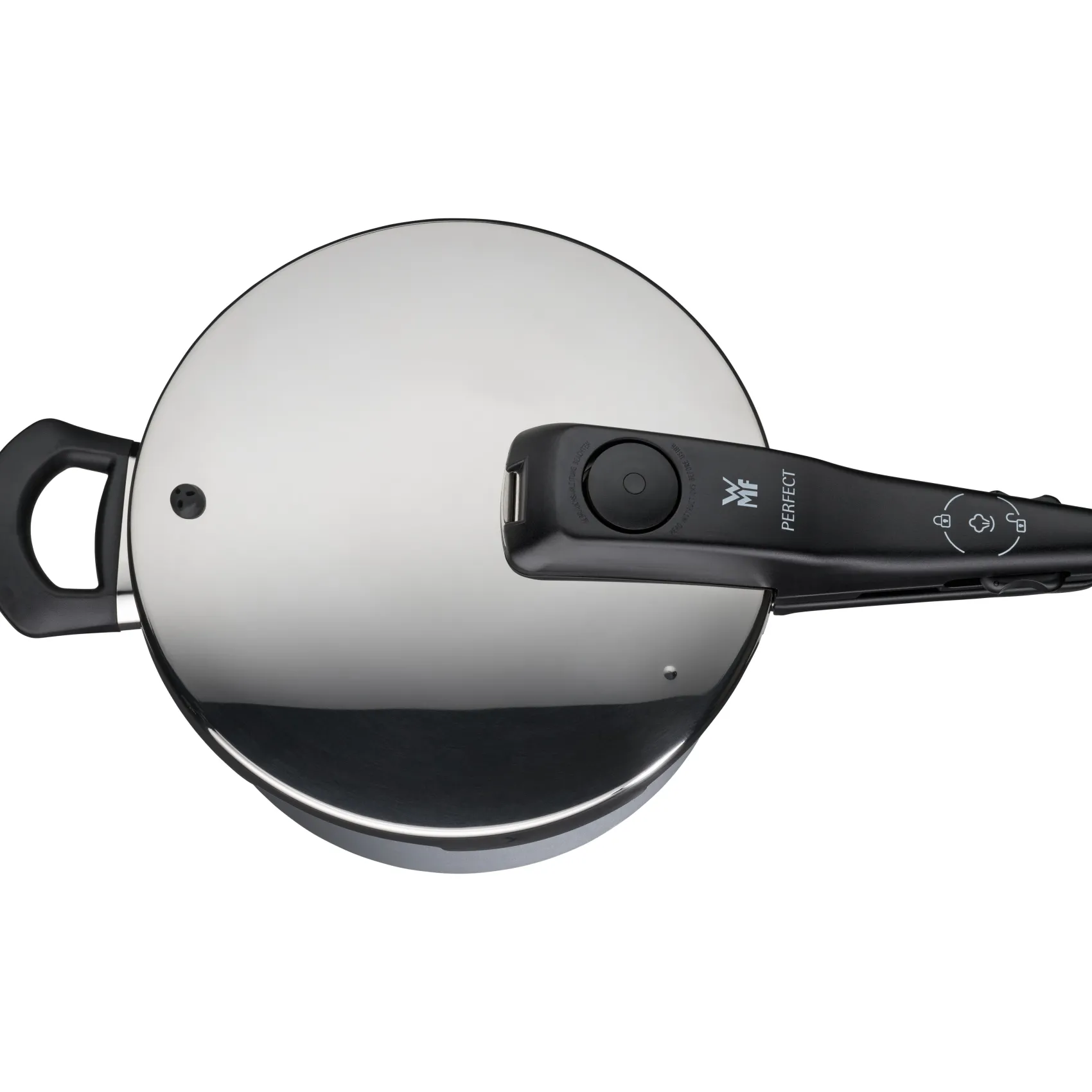WMF Schnellkochtöpfe|Induktionstöpfe|Fusiontec Perfect Schnellkochtopf, 22 cm, 4,5 l Platinum