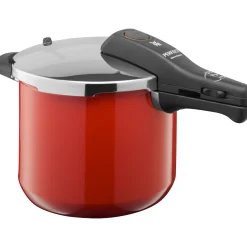 WMF Schnellkochtöpfe|Fusiontec Perfect Schnellkochtopf, 22 cm, 6,5 l Red