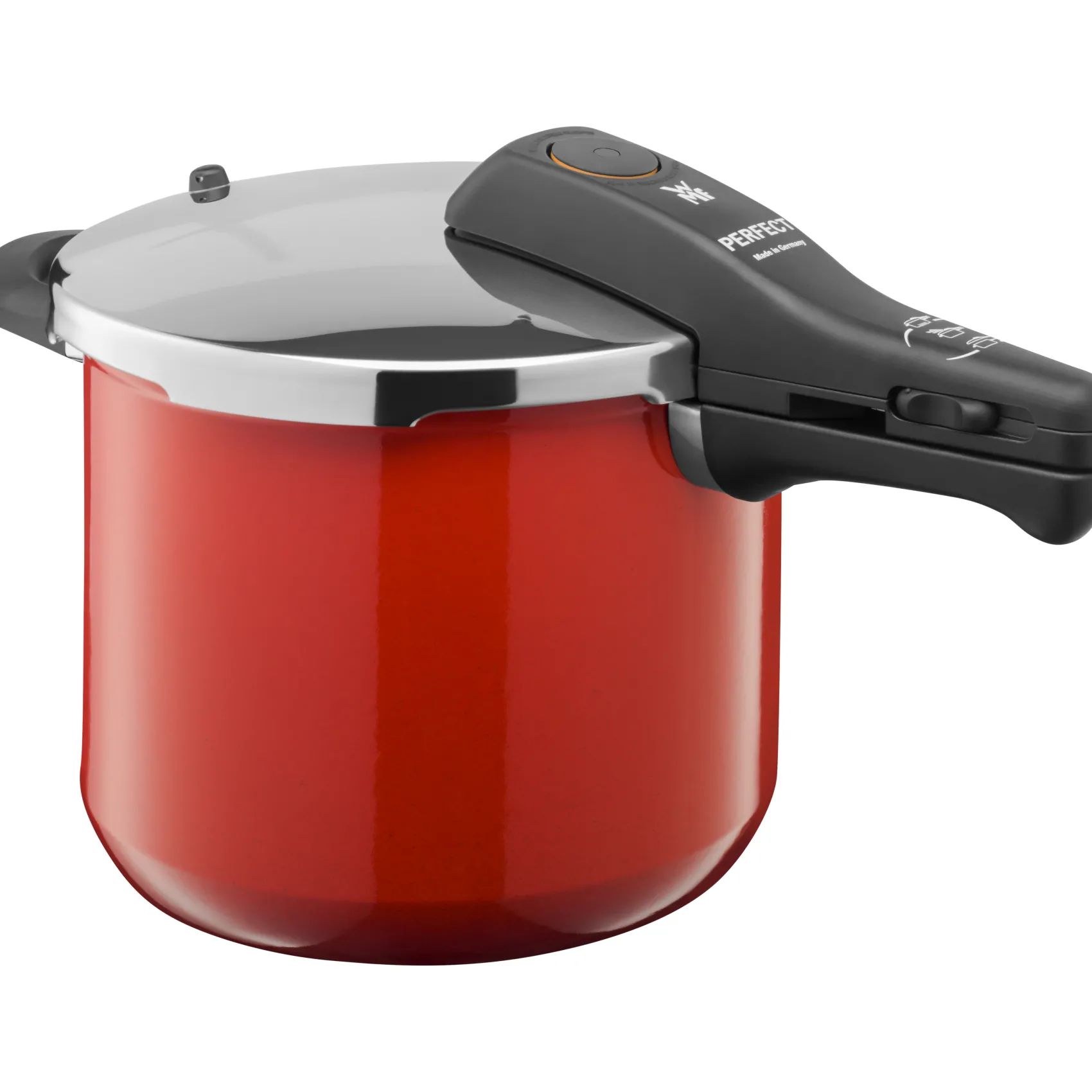 WMF Schnellkochtöpfe|Fusiontec Perfect Schnellkochtopf, 22 cm, 6,5 l Red