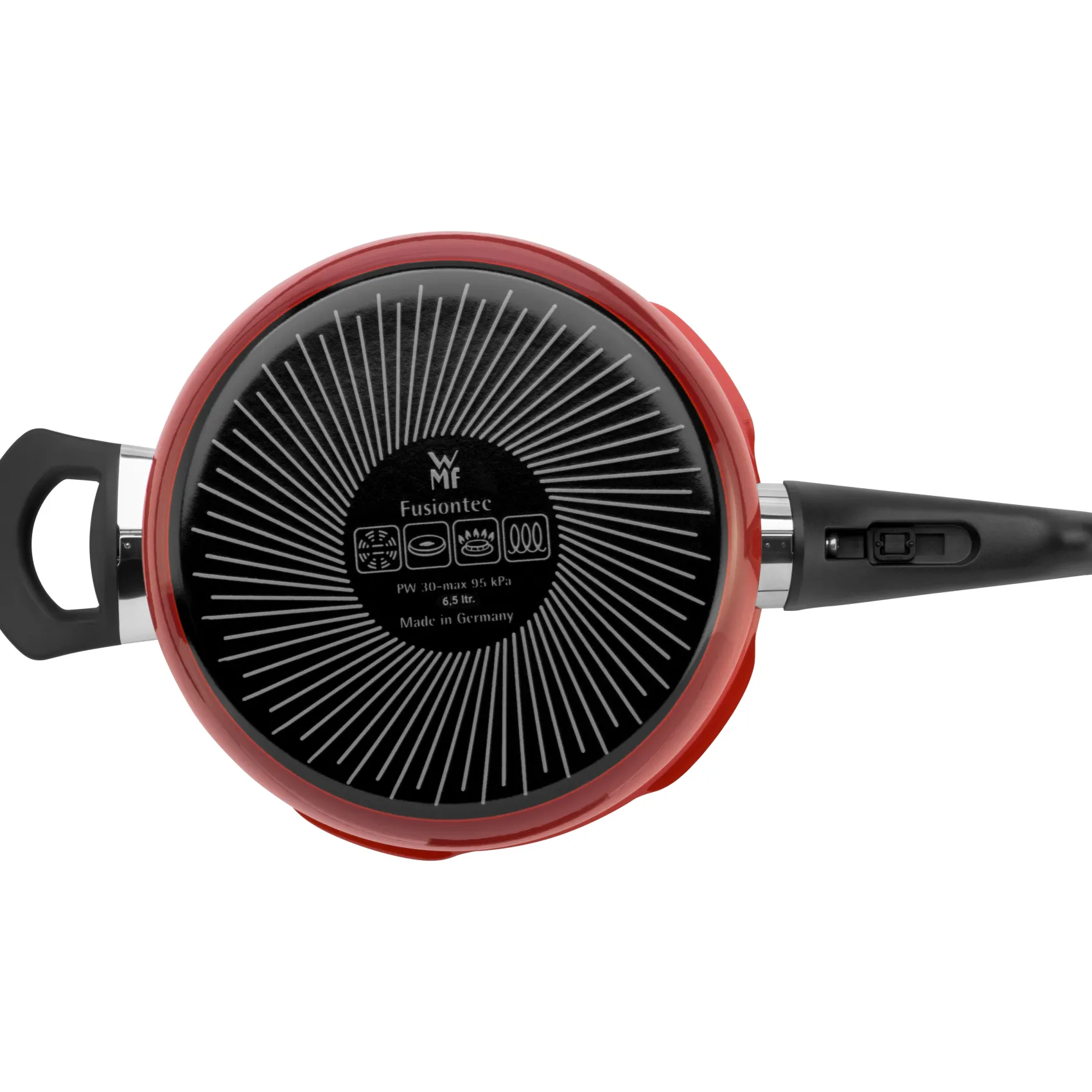 WMF Schnellkochtöpfe|Fusiontec Perfect Schnellkochtopf, 22 cm, 6,5 l Red