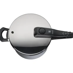 WMF Schnellkochtöpfe|Induktionstöpfe|Fusiontec Perfect Schnellkochtopf, 22 cm, 6,5 l, Platinum