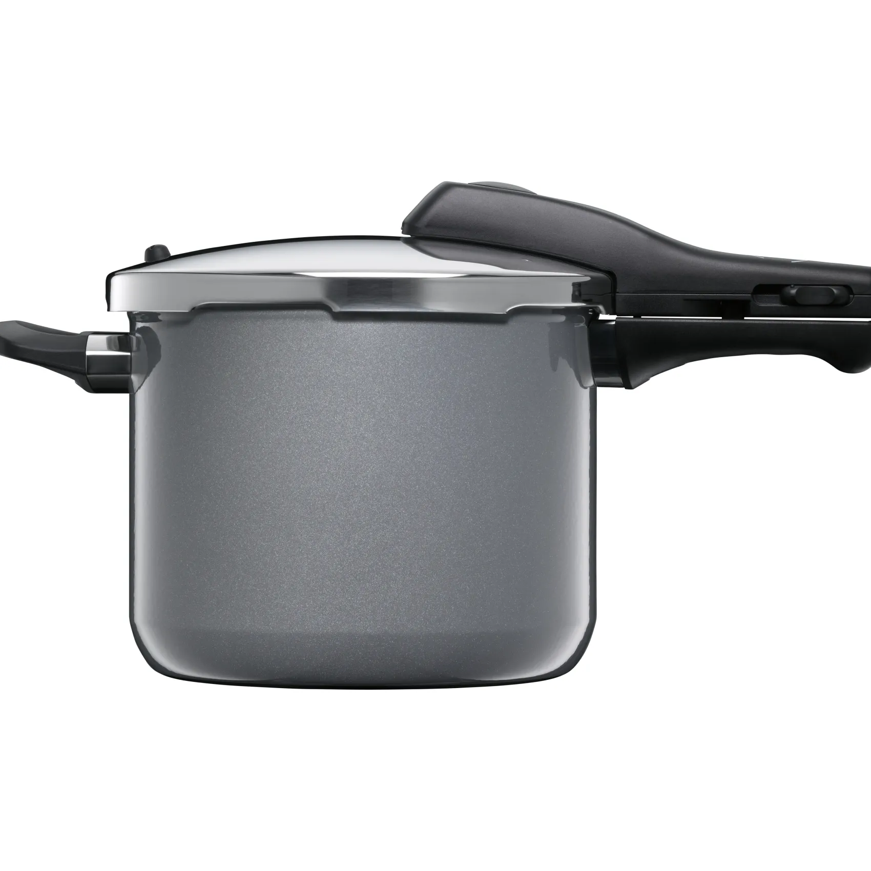 WMF Schnellkochtöpfe|Induktionstöpfe|Fusiontec Perfect Schnellkochtopf, 22 cm, 6,5 l, Platinum