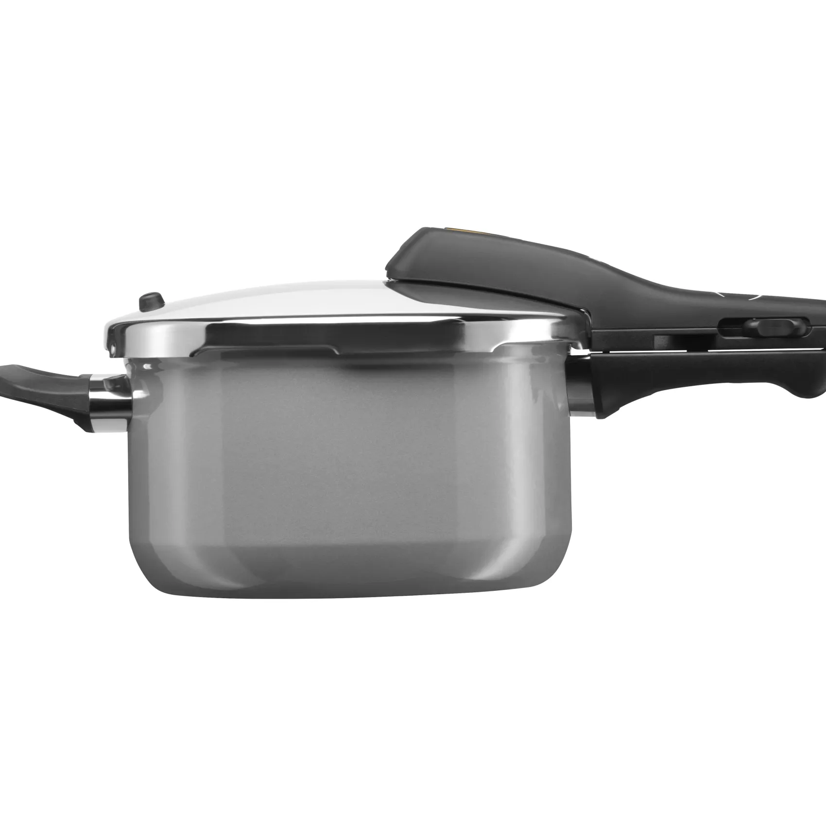 WMF Schnellkochtöpfe|Induktionstöpfe|Fusiontec Perfect Schnellkochtopf, 22 cm, 6,5 l, Platinum