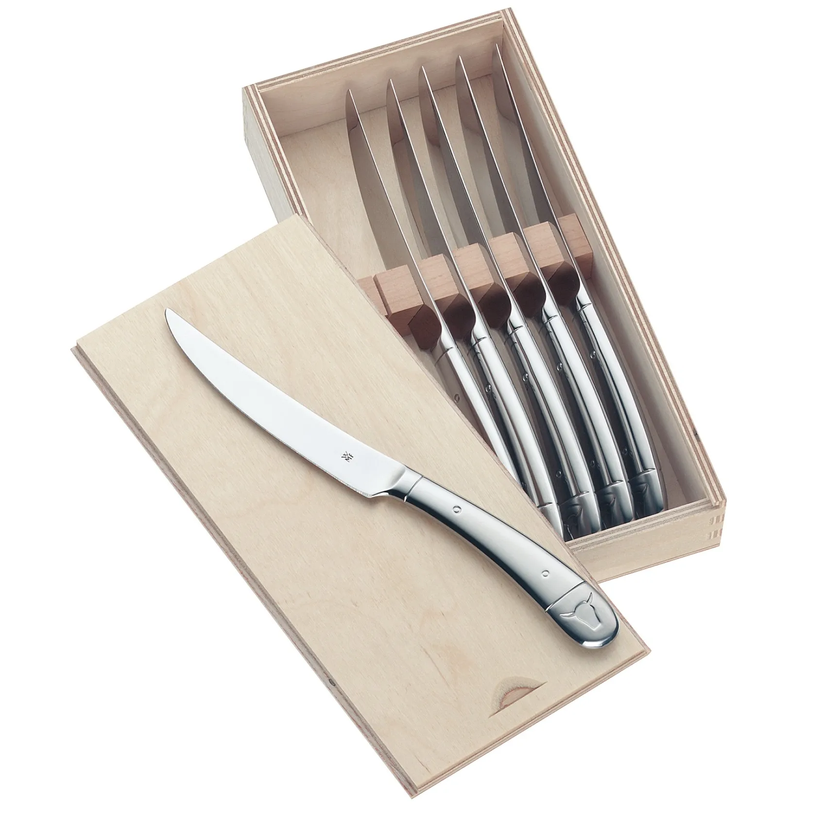 WMF Steakmesser|Messersets|Geschenkidee Steakmesser-Set, 6-teilig