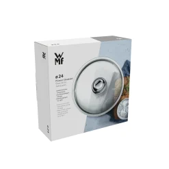 WMF Pfannendeckel|Glasdeckel für Pfannen, 24 cm