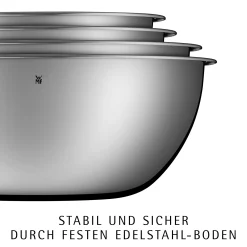 WMF Schüsseln|Gourmet Küchenschüssel-Set, 4-teilig