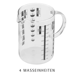WMF Backutensilien|Küchenutensilien|Gourmet Messbecher 1,0 L
