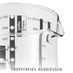 WMF Backutensilien|Küchenutensilien|Gourmet Messbecher 1,0 L