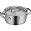WMF Bratentöpfe|Gourmet Plus Bratentopf mit Deckel, 16 cm