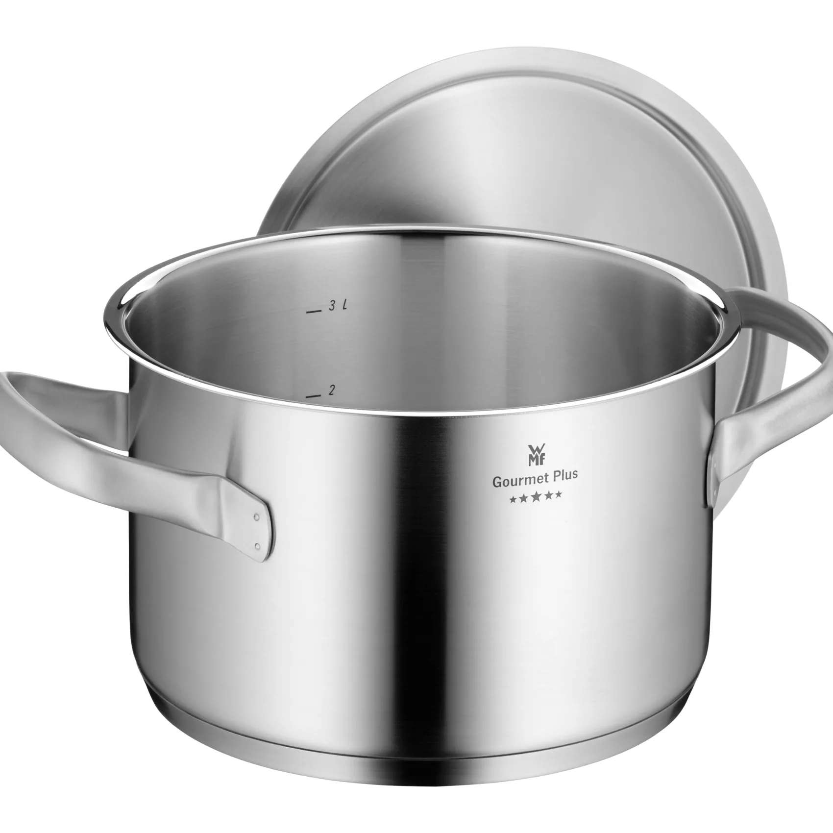 WMF Induktionstöpfe|Gourmet Plus Bratentopf mit Deckel, 20 cm