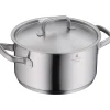 WMF Kochtöpfe|Gourmet Plus Kochtopf 24 cm mit Deckel