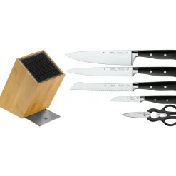WMF Messerblöcke|Messersets|Grand Class Messer-Vorteils-Set* mit FlexTec Messerblock, 6-teilig