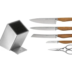 WMF Messerblöcke|Messersets|Grand Wood Messer-Set mit FlexTec Messerblock, 6-teilig