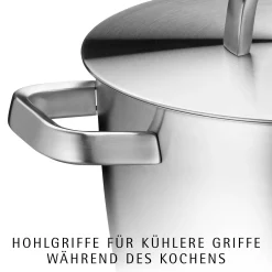 WMF Bratentöpfe|Iconic Bratentopf mit Deckel, 22 cm