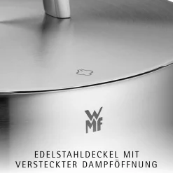 WMF Bratentöpfe|Iconic Bratentopf mit Deckel, 22 cm
