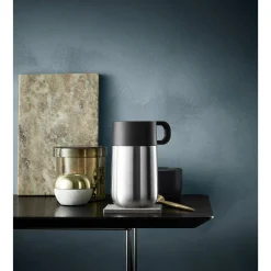 WMF Thermobecher|Impulse Travel Mug Thermobecher, 0,3 l, Edelstahl gebürstet