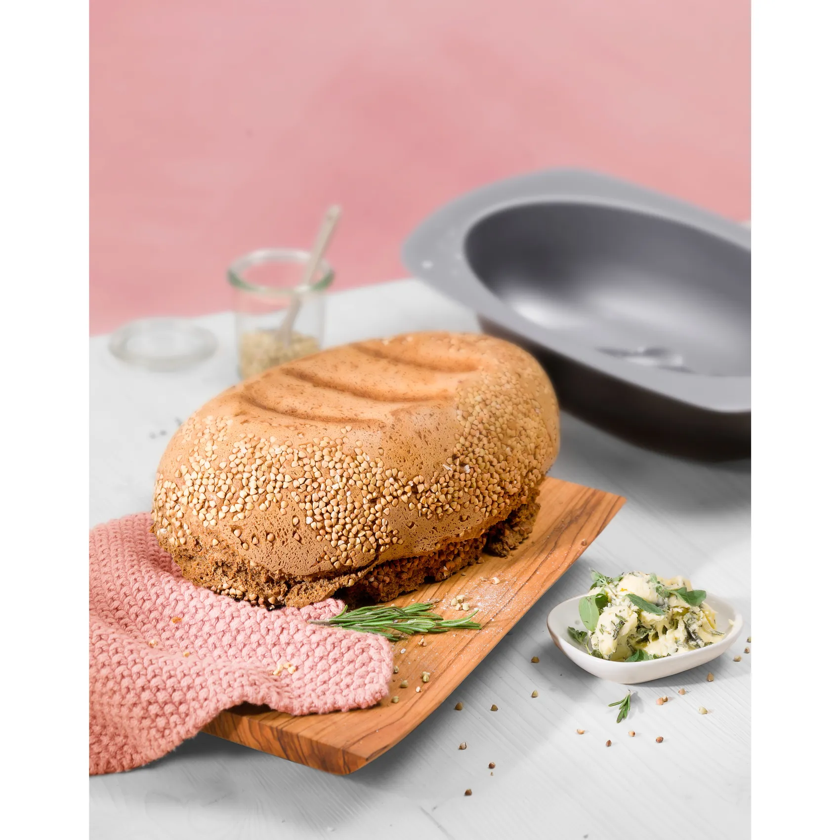 WMF Backformen|KAISER Inspiration Brotbackform, oval, 32 cm