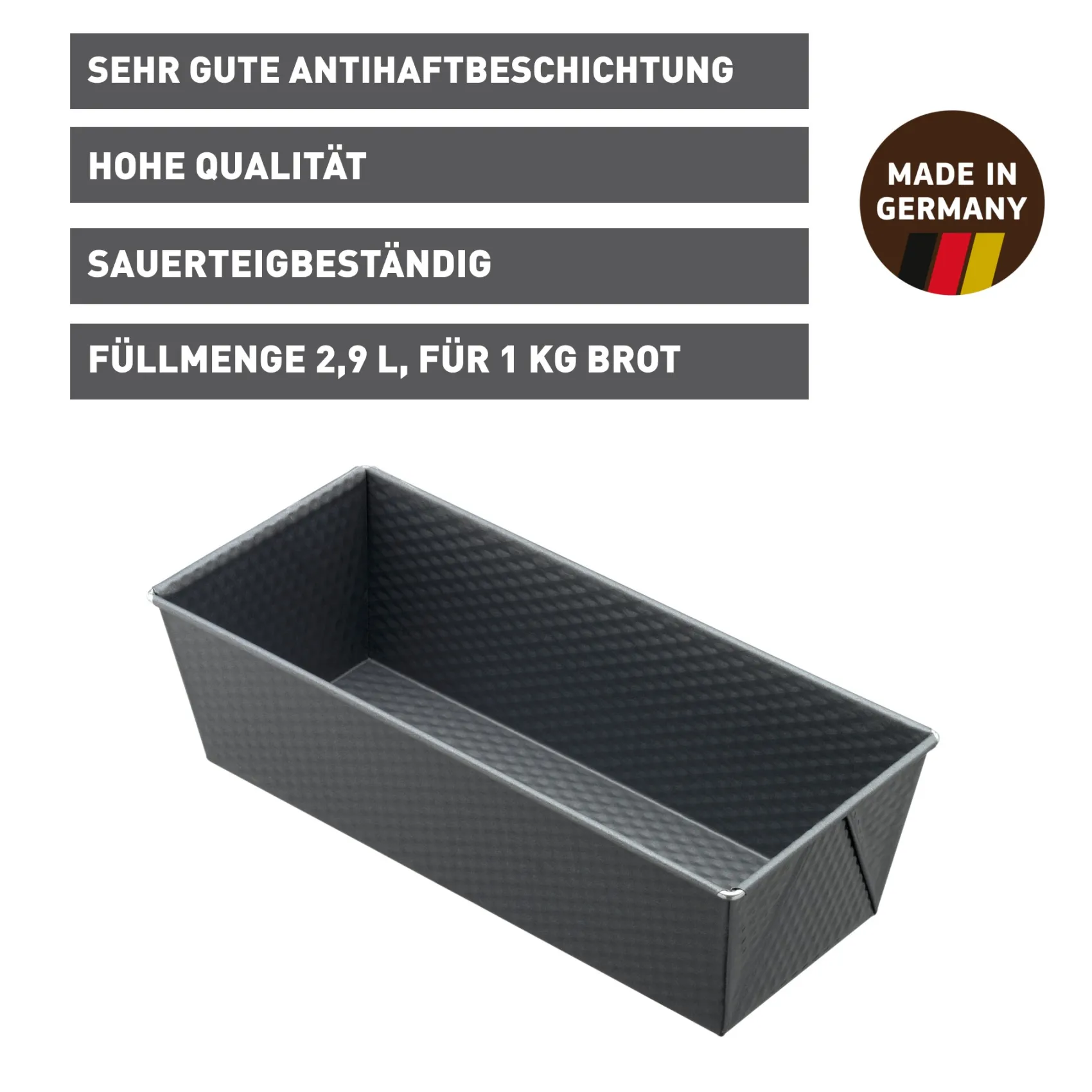 WMF Backformen|KAISER Inspiration Brotbackform, 30 cm