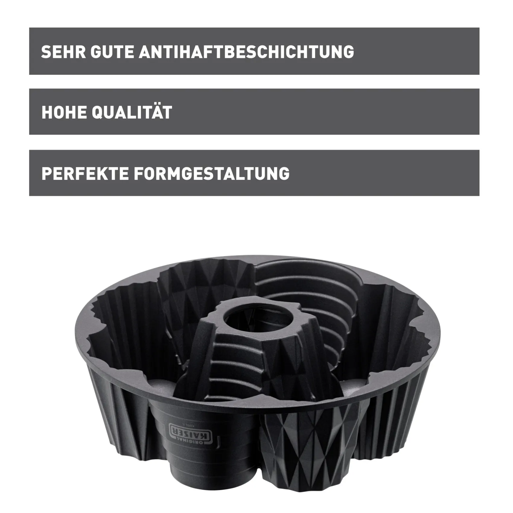 WMF Backformen|KAISER Inspiration Bundform Tartes und Törtchen, 26 cm