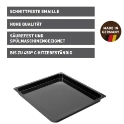 WMF Backbleche|KAISER Inspiration Herdbackblech, 39,5x36,5x3 cm