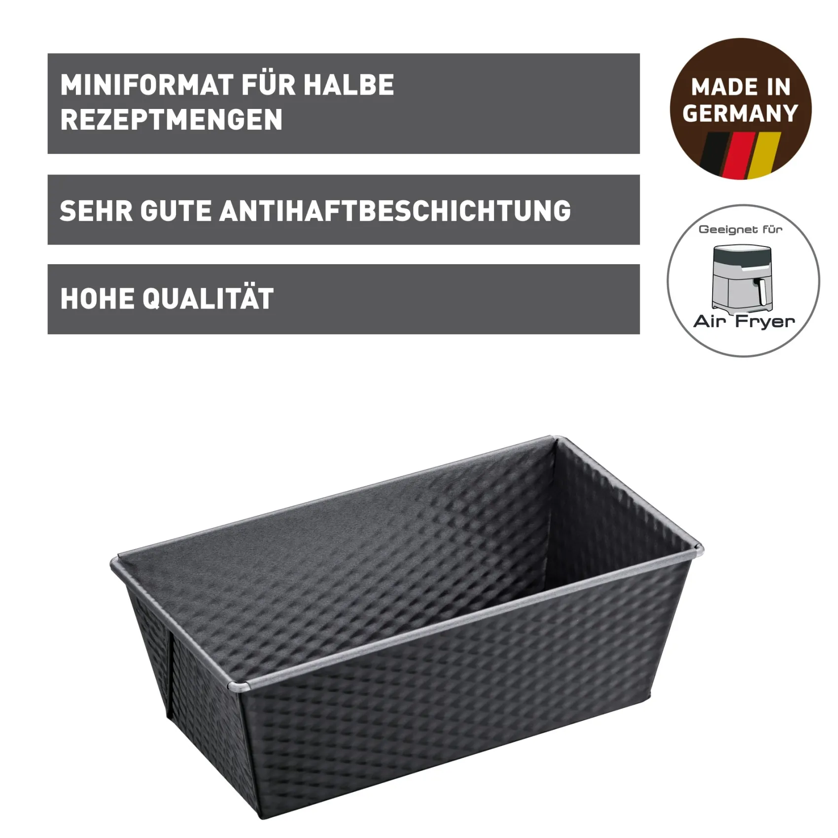 WMF Backformen|KAISER Inspiration Mini Königskuchenform, 20 cm