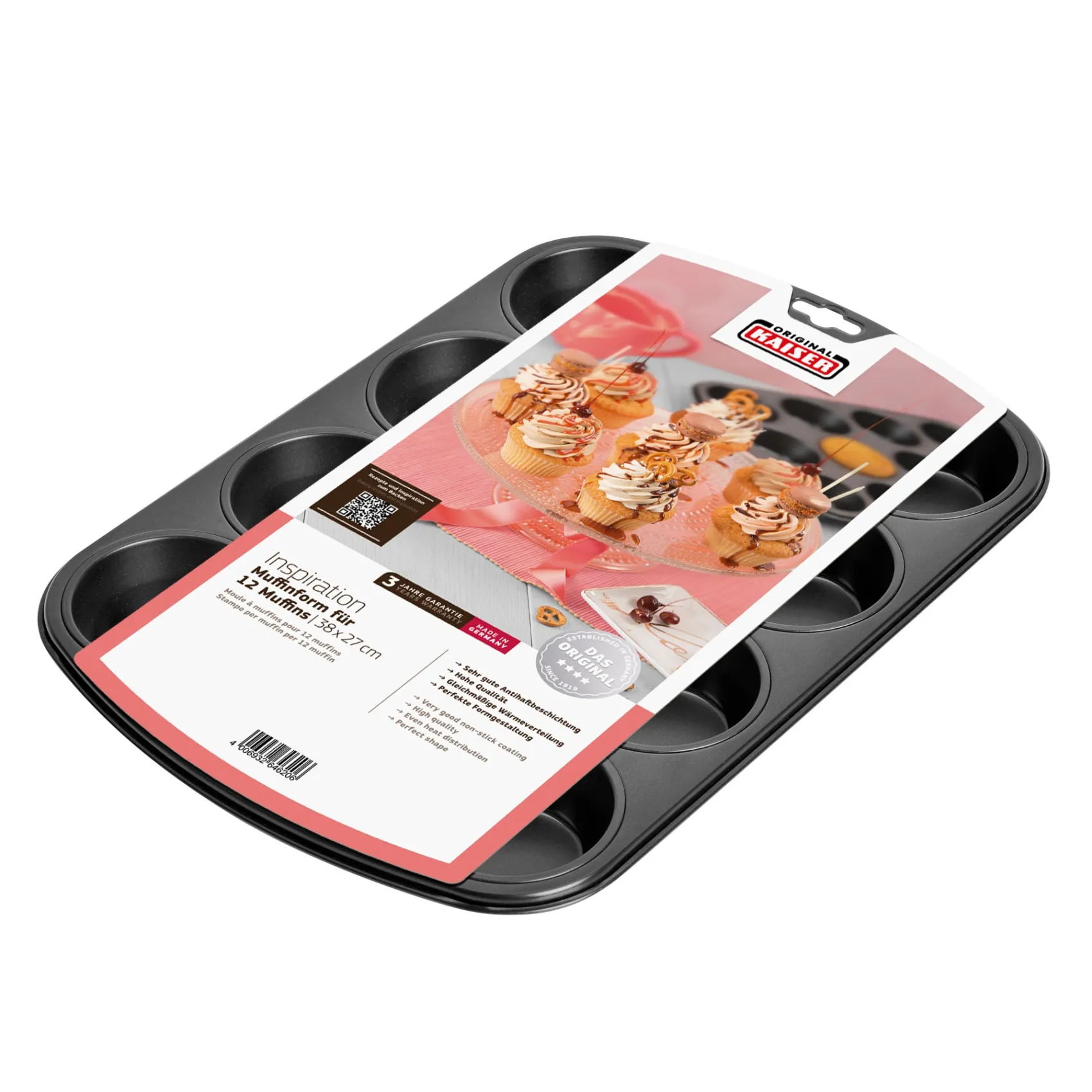 WMF Backformen|KAISER Inspiration Muffinform für 12 Muffins