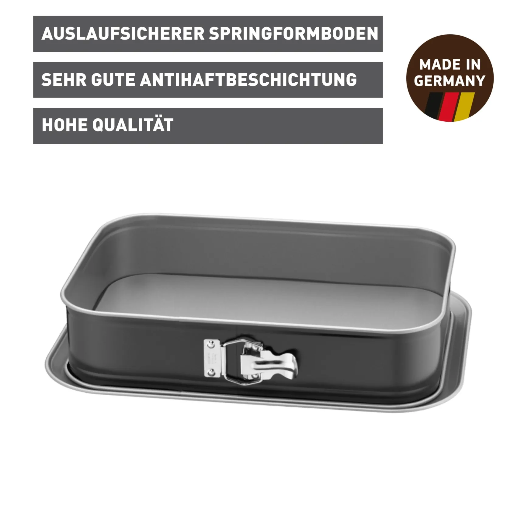 WMF Backformen|KAISER Inspiration Springform rechteckig, 36 x 24 cm